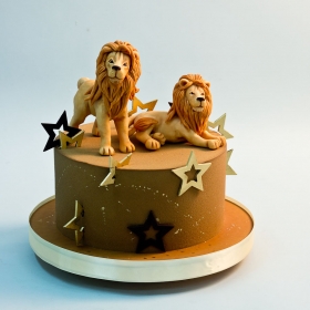 Торт со львом