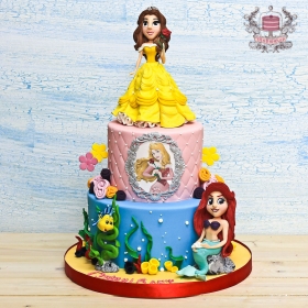 Торт принцессы дисней