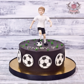 Торт для мальчика футболиста